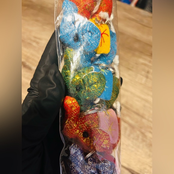 Handmade Elephant Keychain Set - Picture 7 of 8